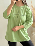 تیشرت لانگ خطی